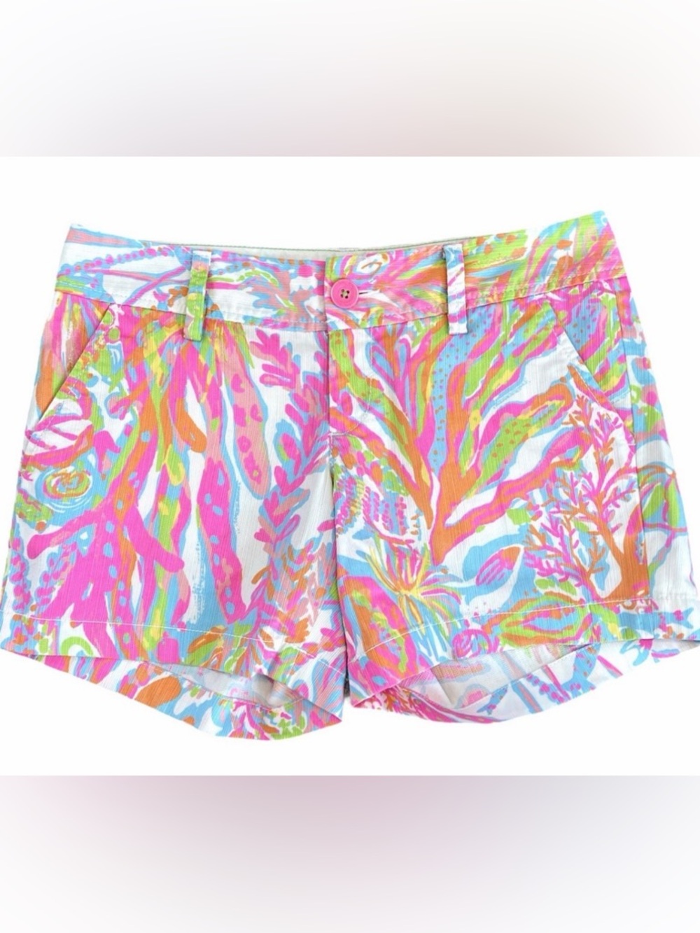 EUC Scuba To Cuba Lilly Pulitzer Shorts. Size 8 The Callahan